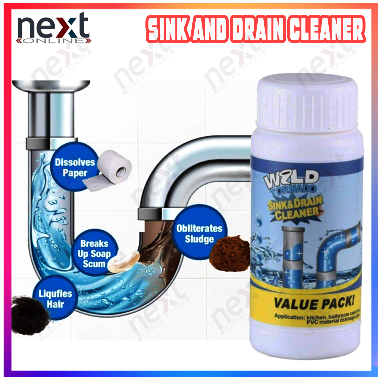 Sink and Drain Cleaner Best Drain And Toilet Cleaner FastActing