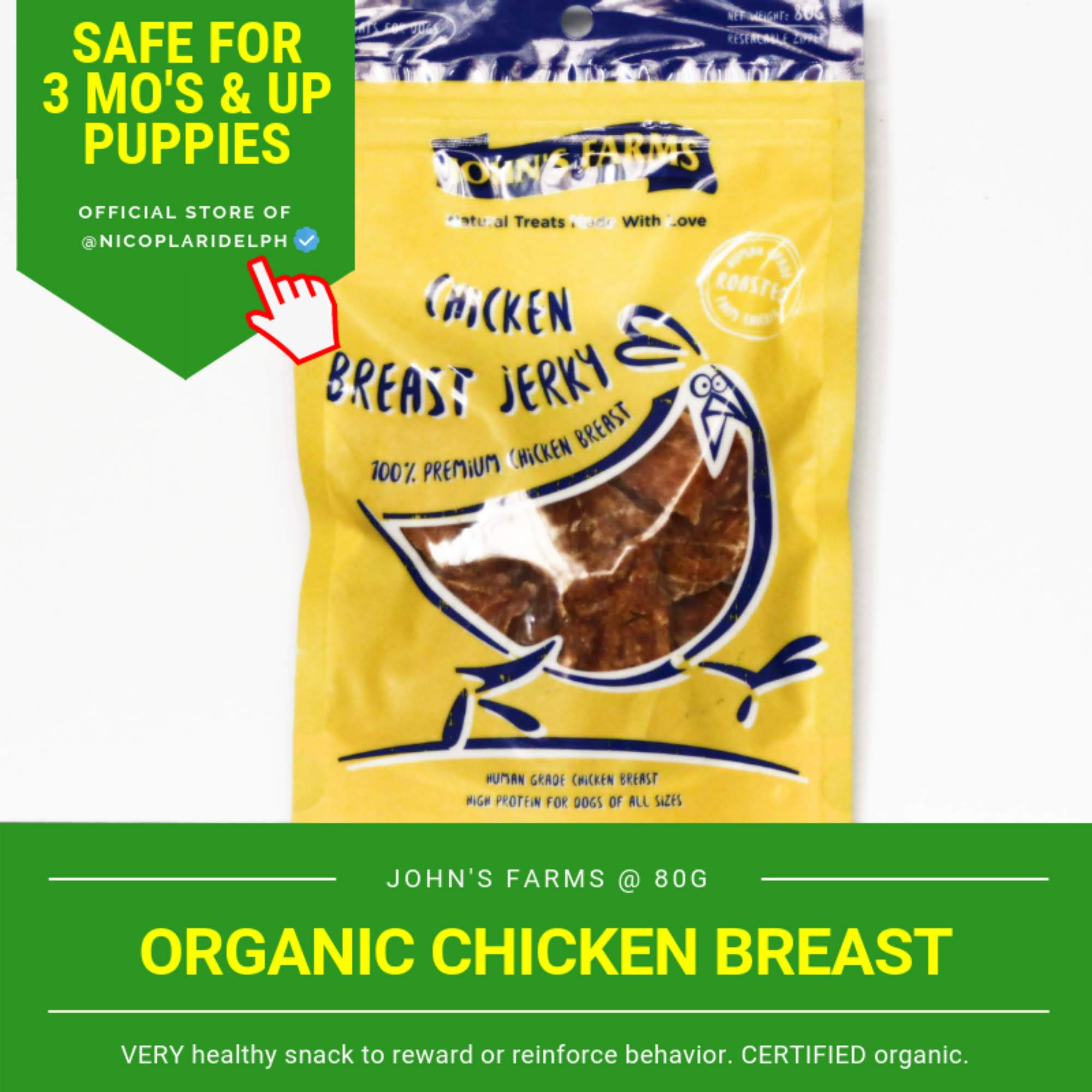 Organic chicken hotsell jerky for humans