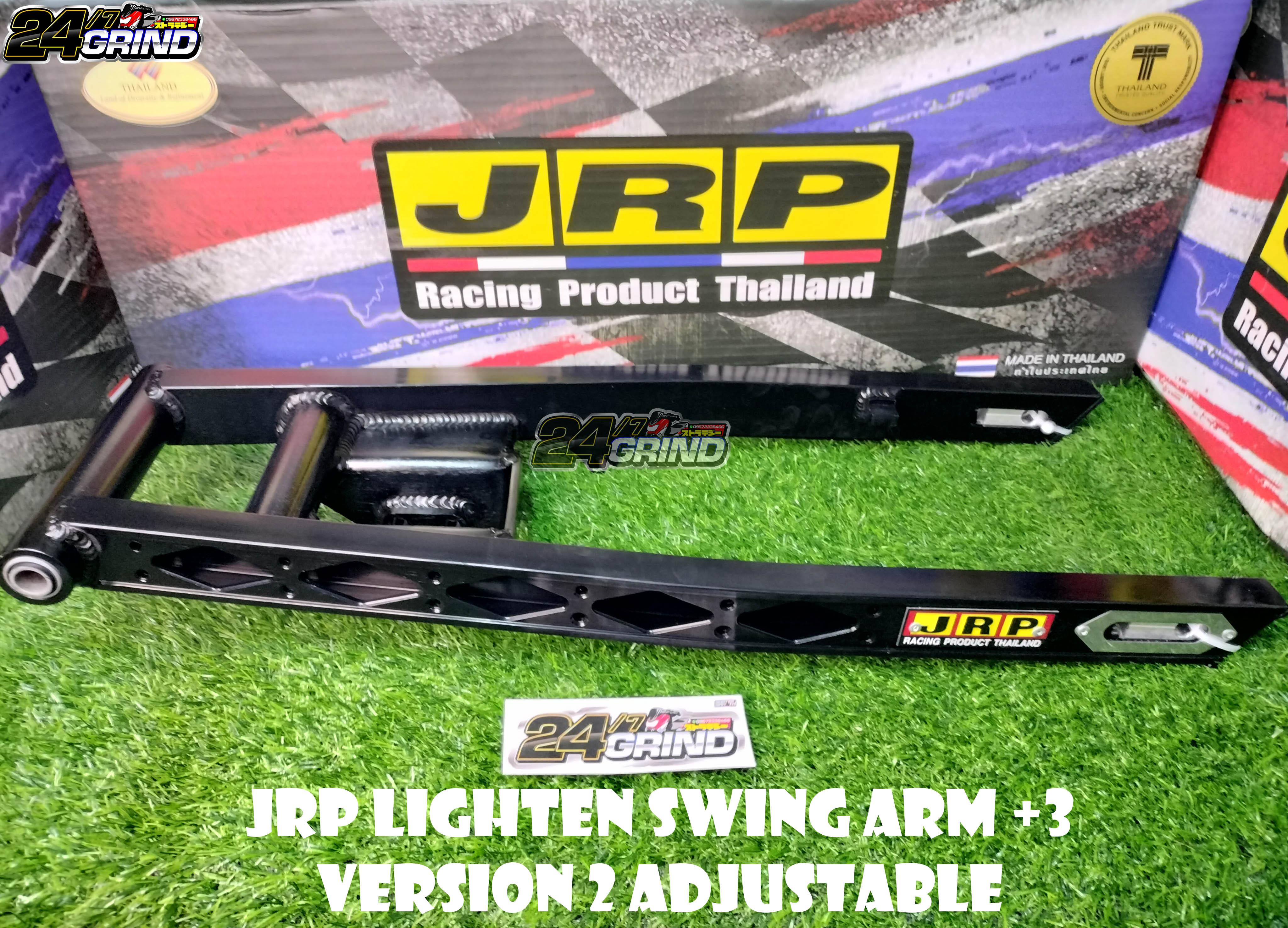JRP LIGHTEN SWING ARM SUZUKI RAIDER 150 +3 DIAMOND CUT V2 ADJUSTABLE