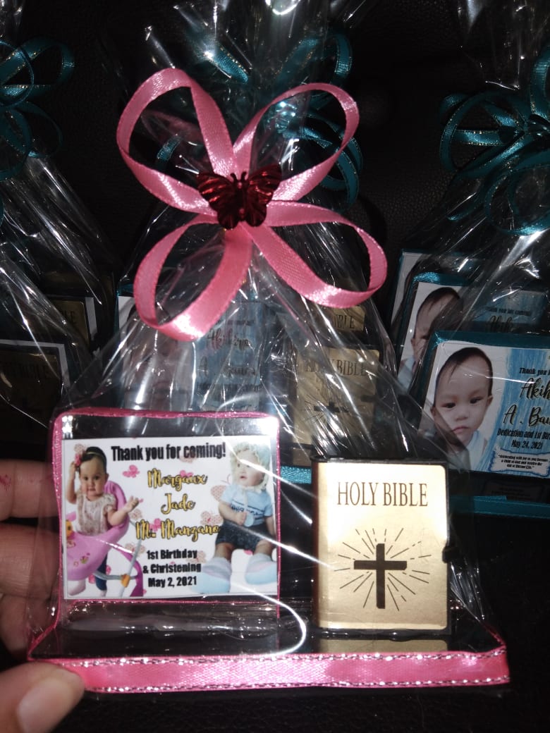 24 pcs Simple Mini Bible Souvenir for Binyag/Christening