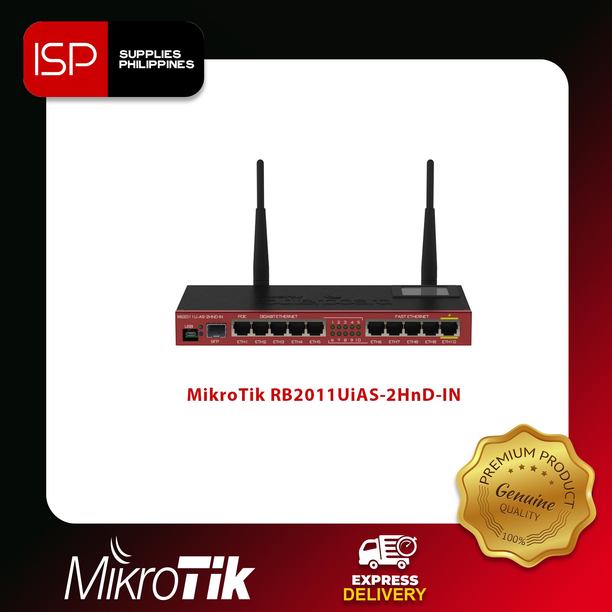 MikroTik RB2011UiAS2HnD IN Bandwidth Manager Hotspot Router Switch