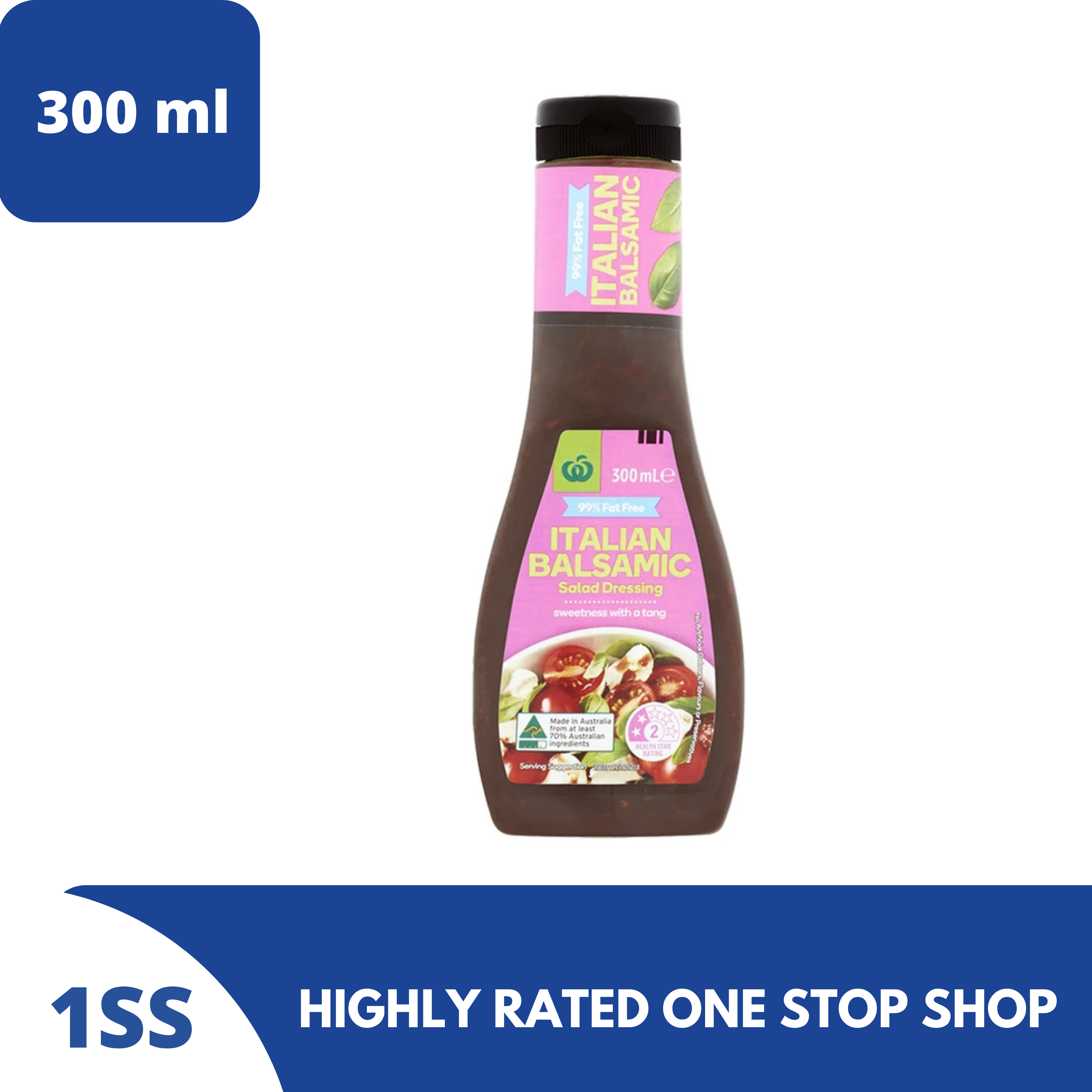 Woolworths Italian Balsamic Salad Dressing, 300ml Lazada PH