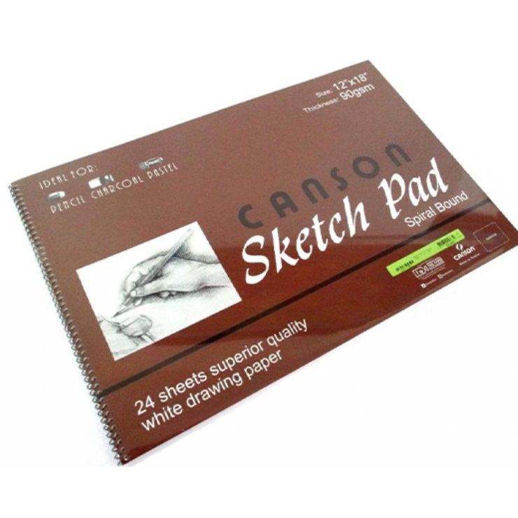 Corona Sketch Pad 12x18 24's Spiral (305x457mm)