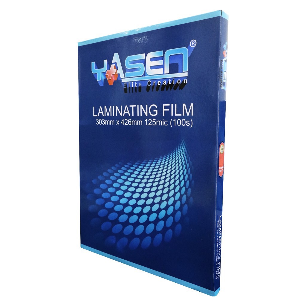 Yasen Laminating Film (A4 A3 Short Long) 125/250 Microns Lazada PH