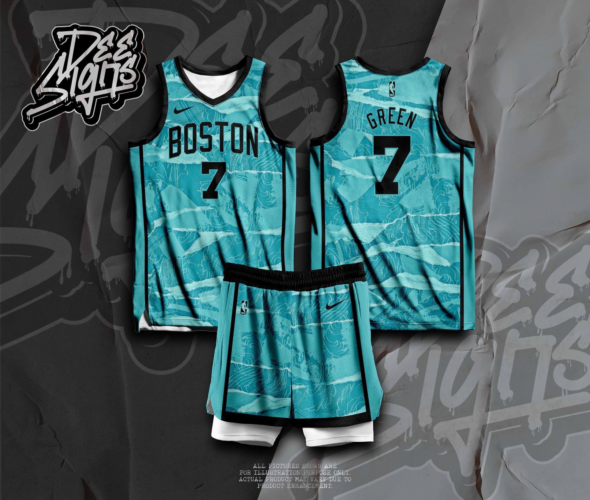 Boston Celtics Customizable Basketball Jersey – Best Sports Jerseys
