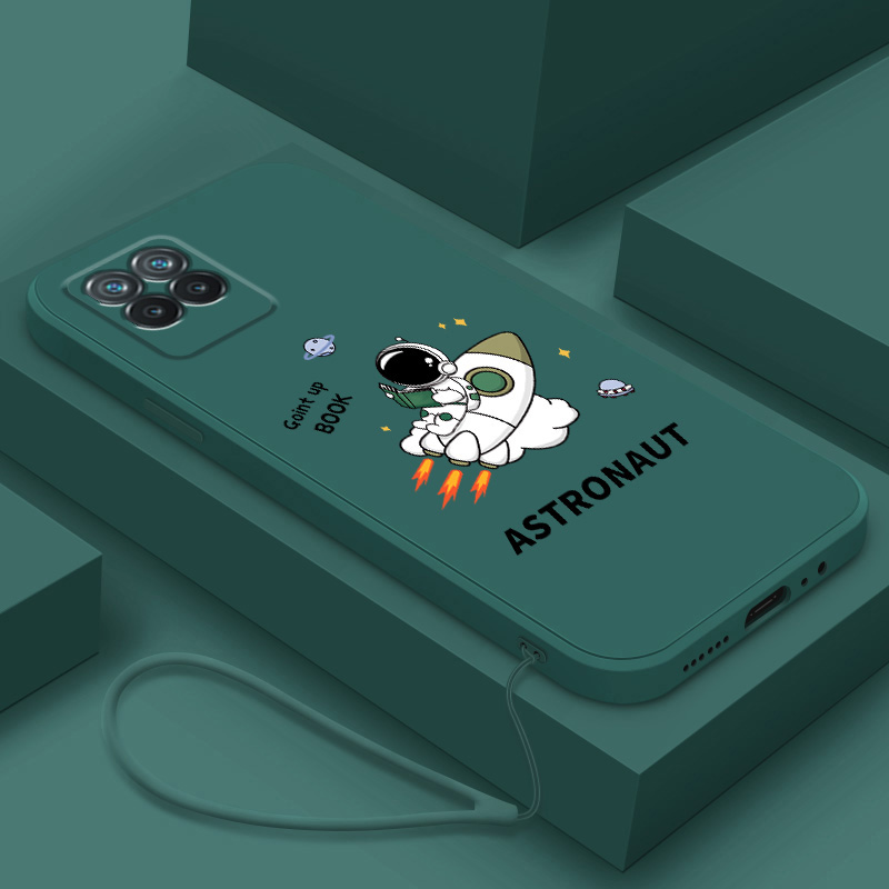 Cover Realme 8 Pro Custodia e Vetro,Morbido Bordo Case