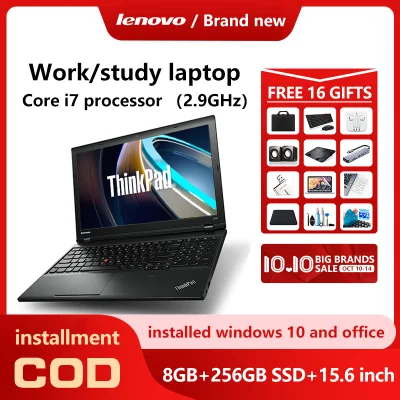 【COD】【16 free gifts】netbook laptop / L540/L440 / 4Th generation processor / Core i3 + i5 + i7 / 8GB Memory / 128G+256G SSD / HD camera + built-in numeric keypad / Suitable for online education + work