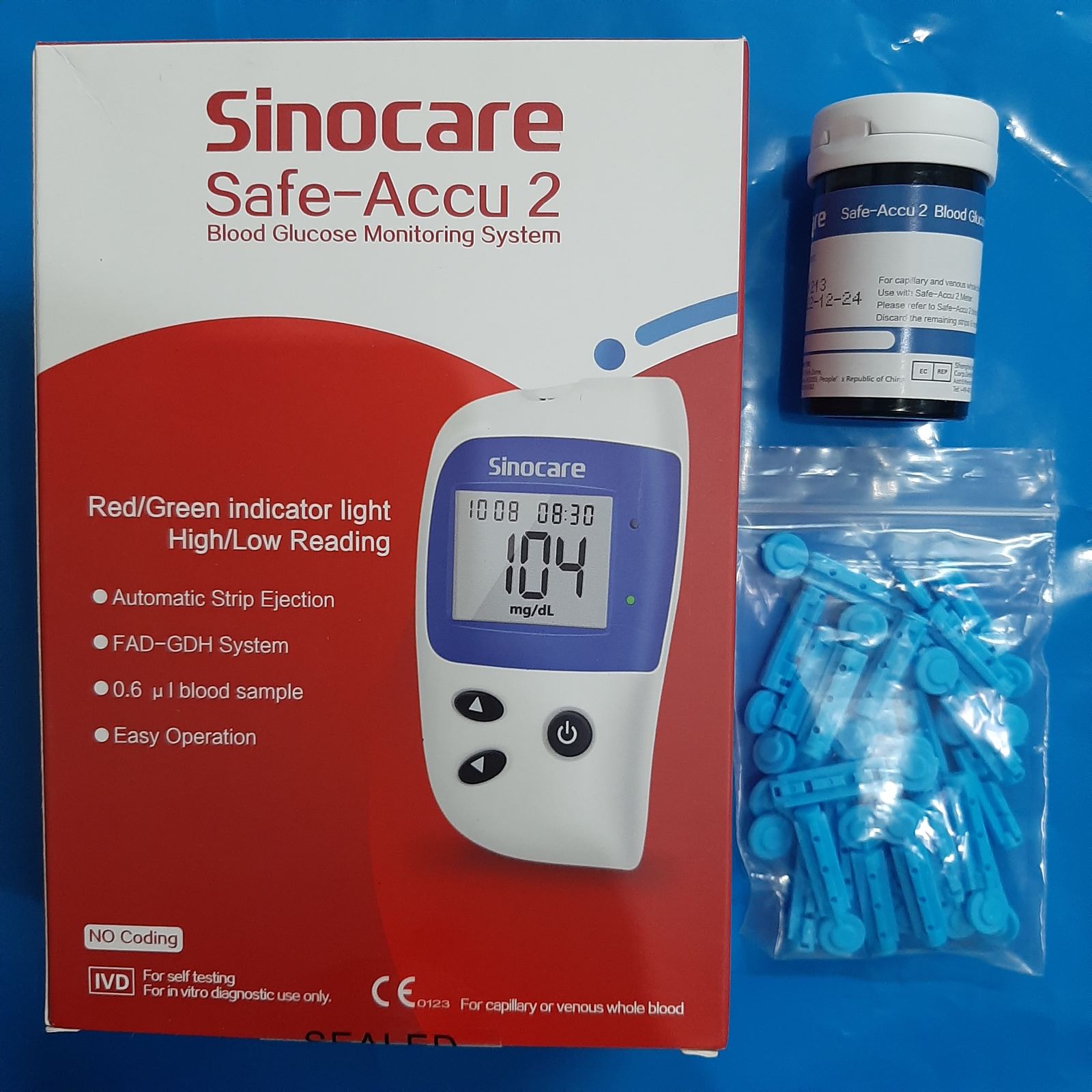 Sinocare Safeaccu 2 set Lazada PH