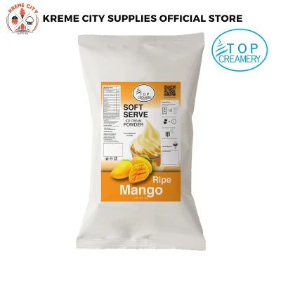 Top Creamery Topmix Ripe Mango Soft Serve Ice Cream Powder 1kg