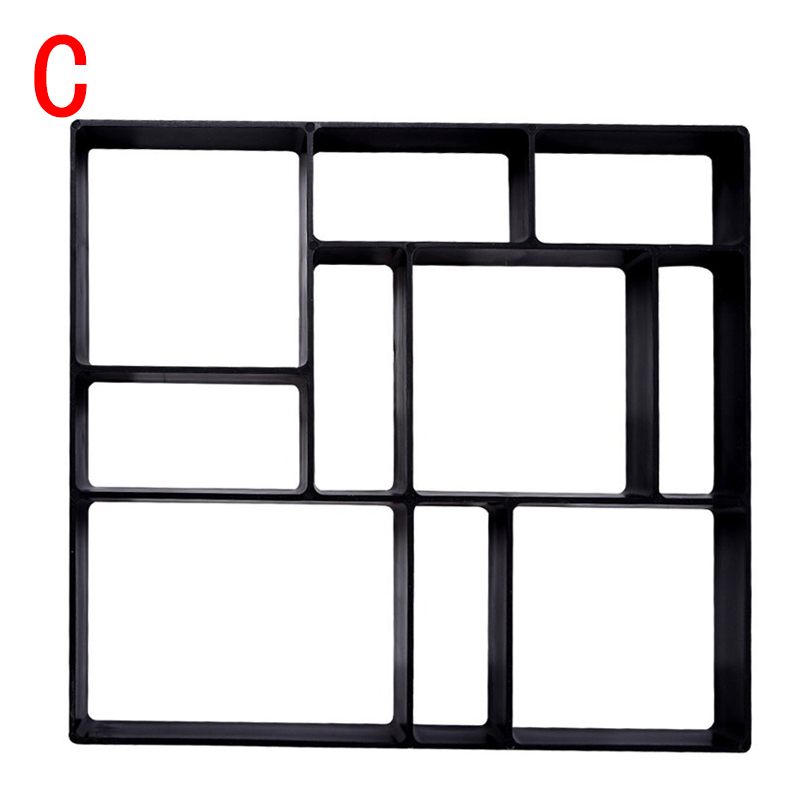 Xinyi3 9 Kiểu trang trí sân vườn Đường lát sân vườn Khuôn bê tông Bước đường lái xe tự làm Sân trong sân lát đá Đường đi bộ Khuôn mẫu Đường đi bộ