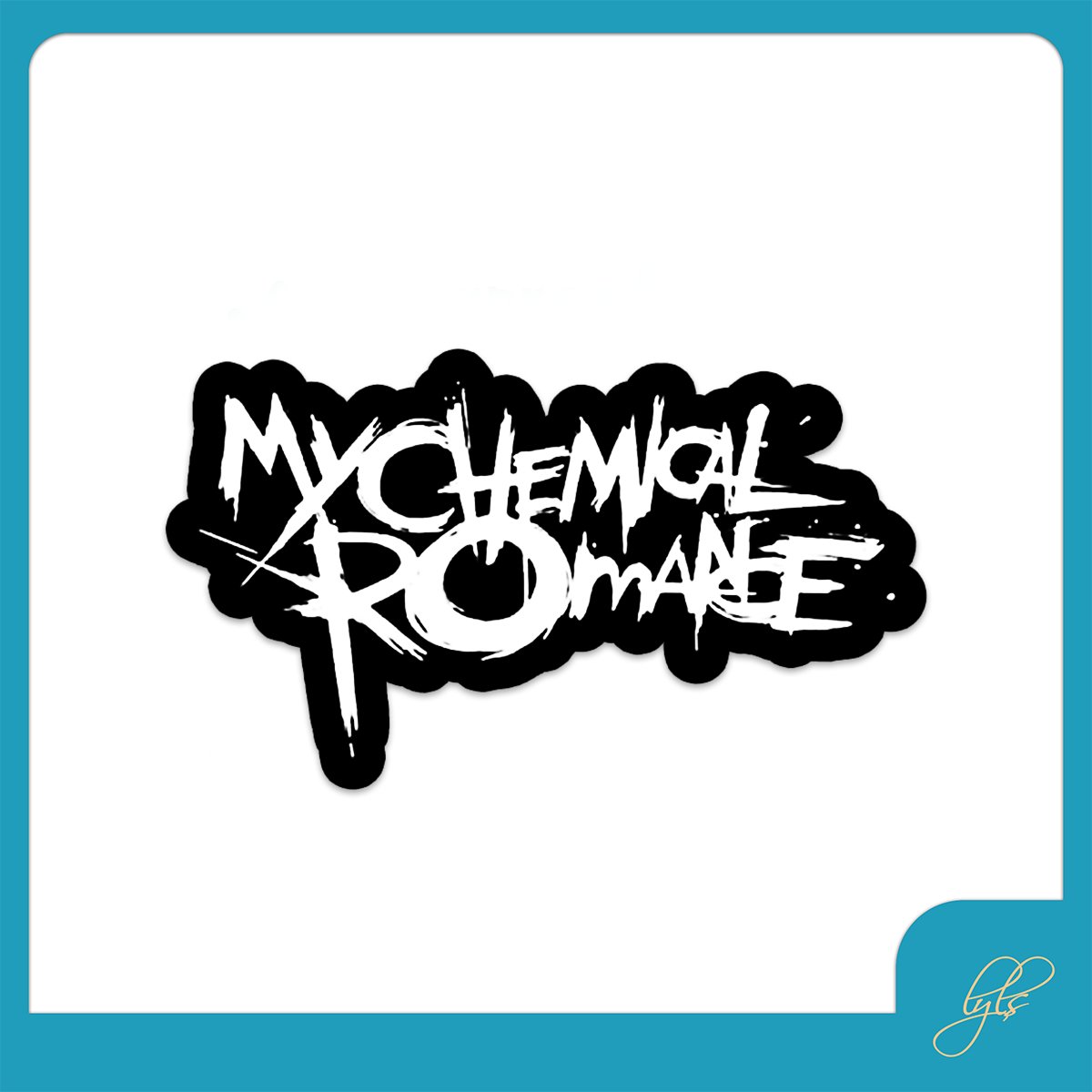 MY CHEMICAL ROMANCE MCR BAND Waterproof Vinyl Sticker for Motorcycle ...