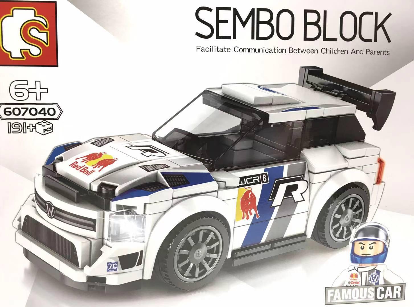 lego sembo block car