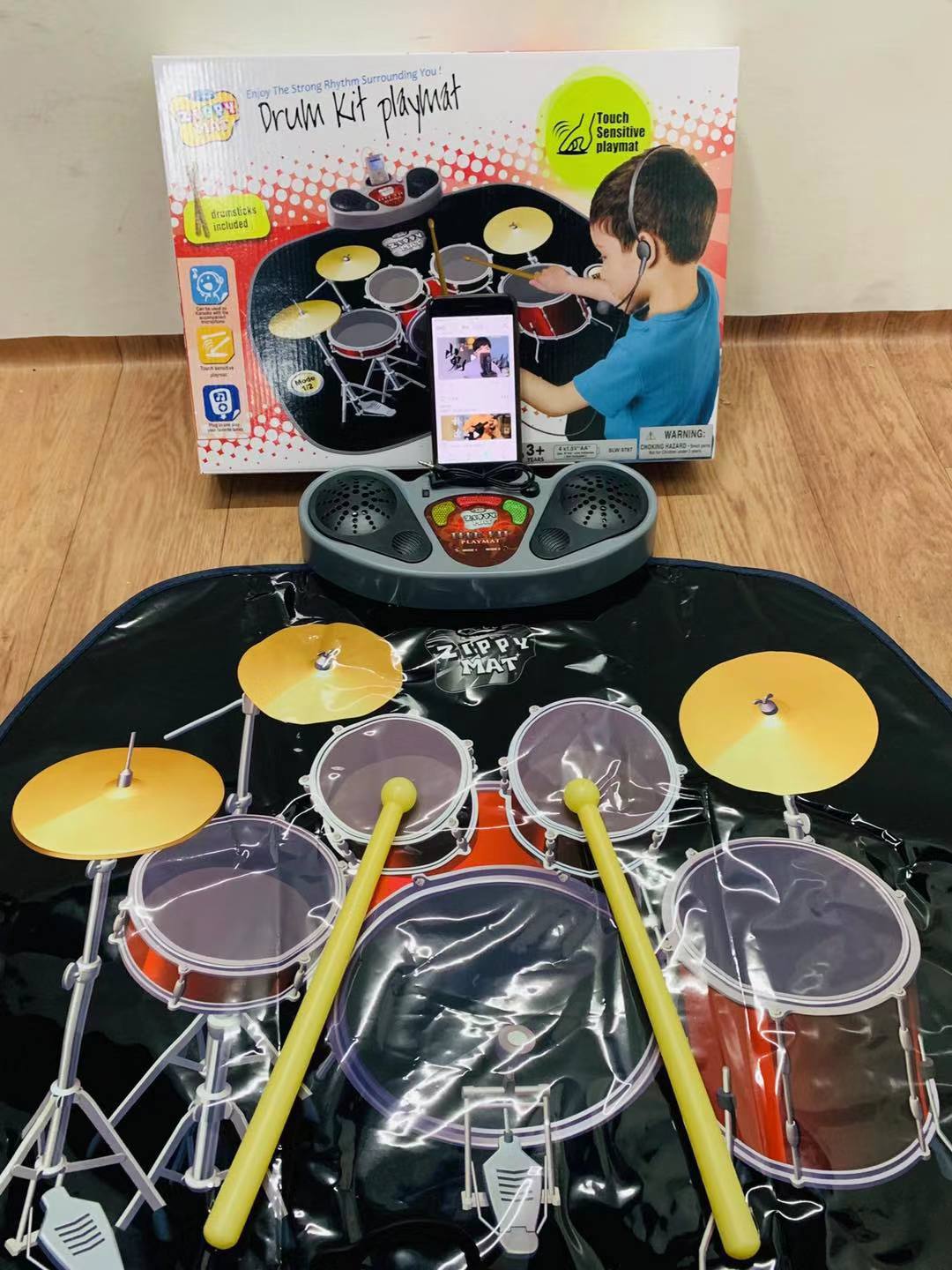 drum playmat