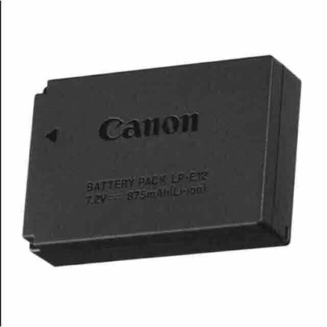 2 Batterie LP-E12 Ricaricabili Per Canon EOS M, Rebel SL1 E 100D – Alta Capacità E Lunga Durata