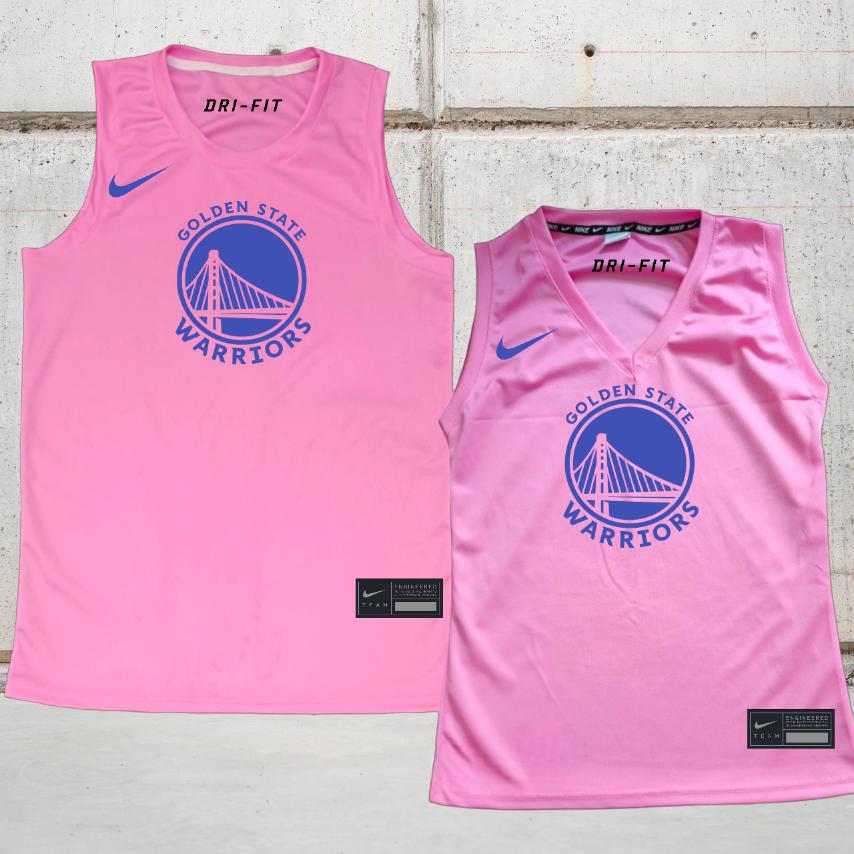 pink golden state warriors jersey