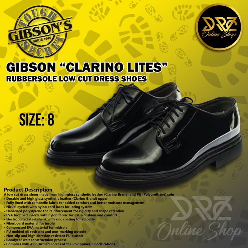 Gibson Lite Low-cut Dress Shoes Clarino 