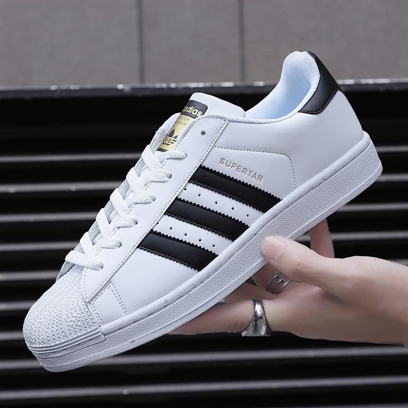 ADIDAS SUPERSTAR shoes for and women low cut for men box CLASS A Free shipping Lazada PH
