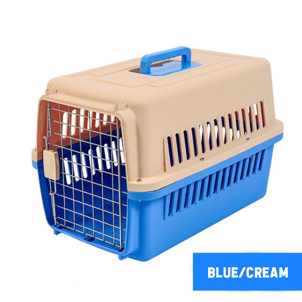 Arcadia Pet Travel Cage, Pet Carrier Dog and Cat Travel Cage or