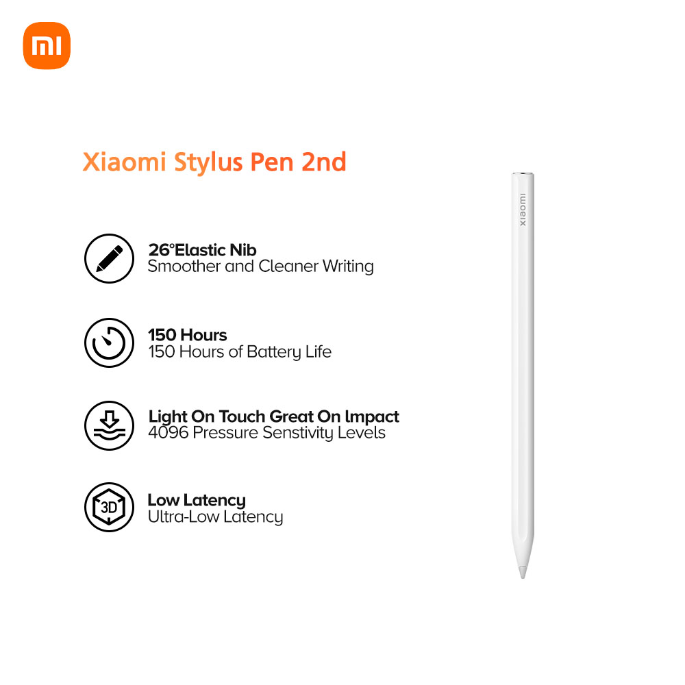 Xiaomi Стилус Smart Pen (2nd Generation) белый