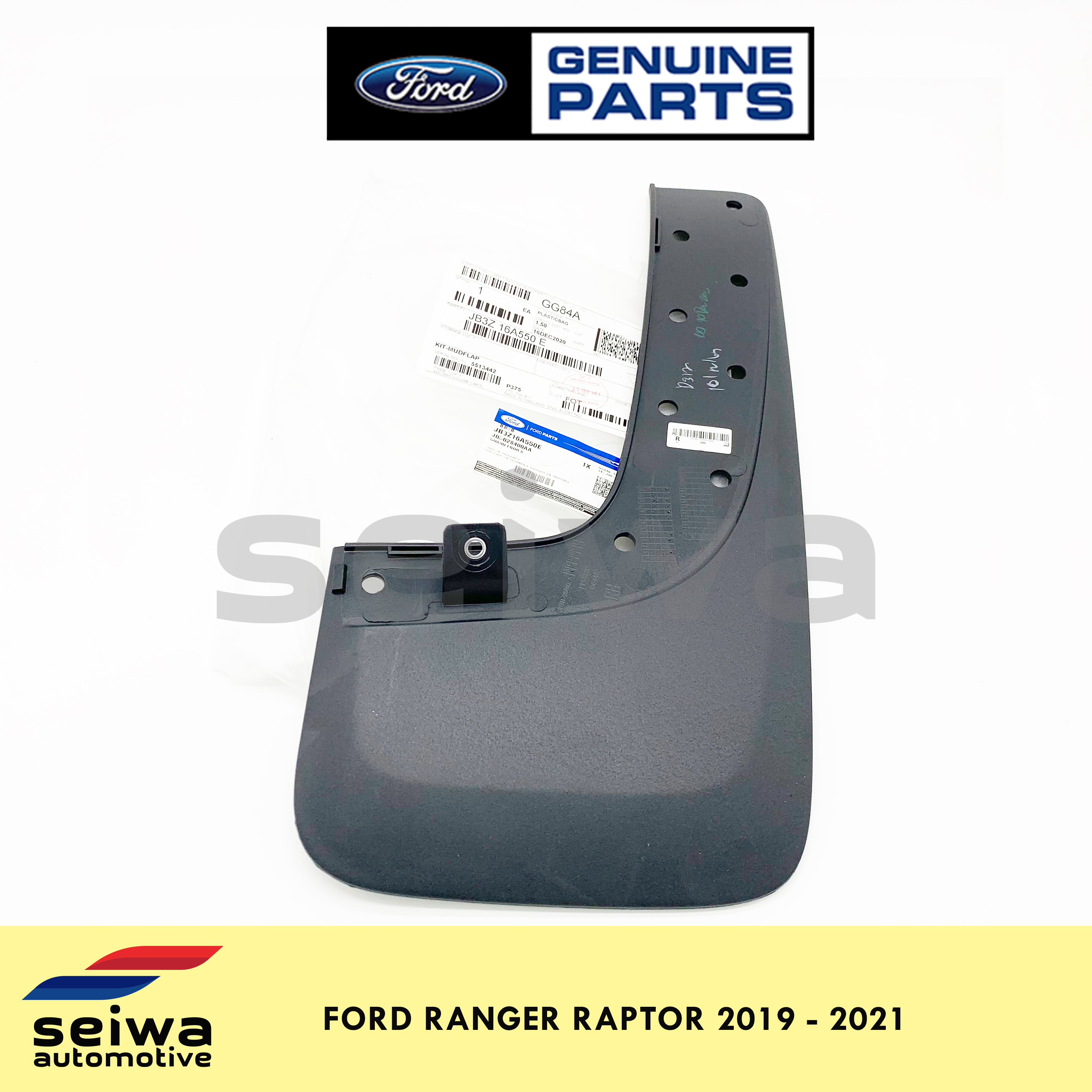 [2019 2021 2.0L] Ford Ranger Raptor MudGuard Rear RH Genuine Ford