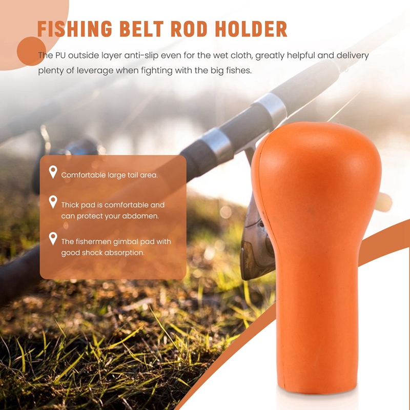 Mua Fishing Rod Cushion Fishing Fighting Belt Waist Holder for