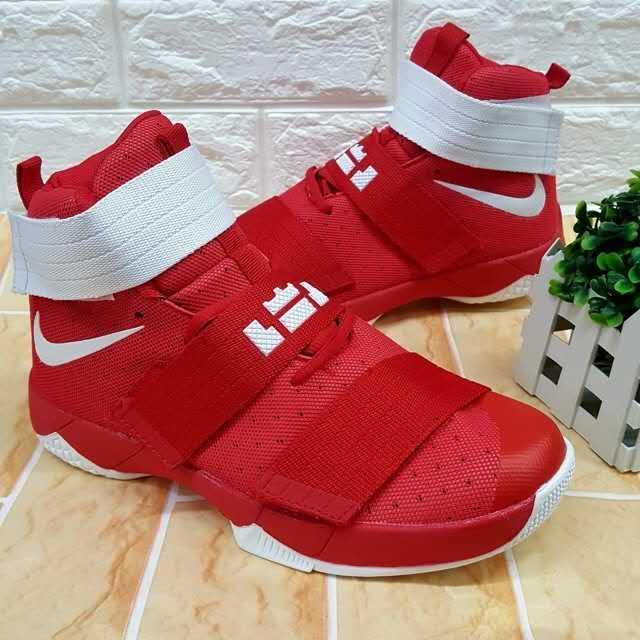 Nike_Lebron James High cut Basketball Shoes for men RED review and price