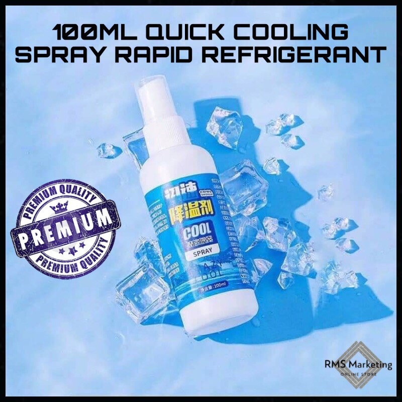 100ml Quick Cooling Agent Cool Artifact Summer Car Fast Cooling Agent