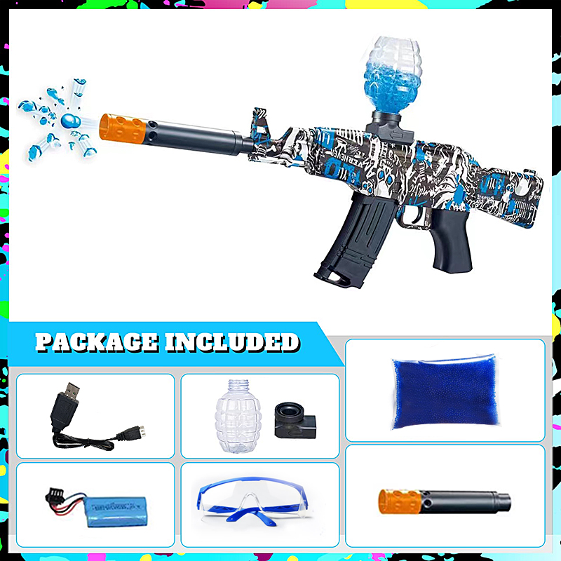 Gel Blaster Electric Gel Splatter Ball Gun Water Bead Blaster Automatic