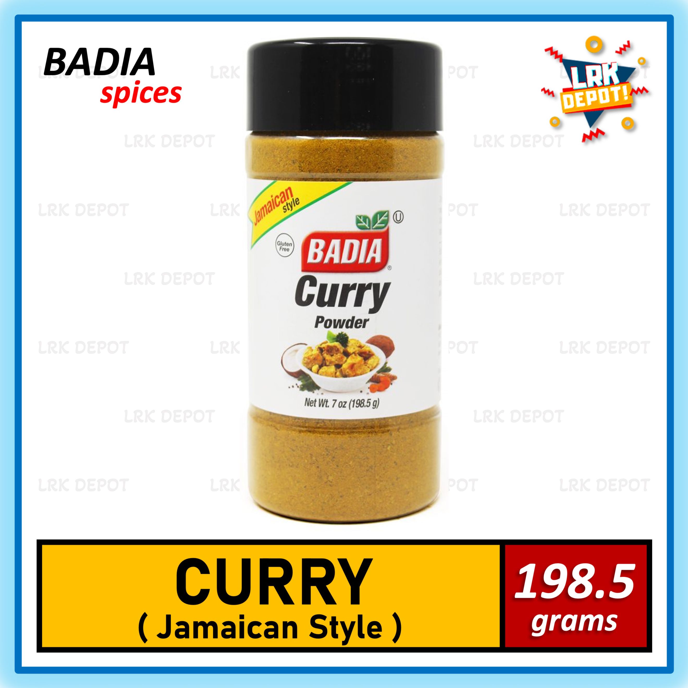 Badia Curry Powder (Jamaican style) oz g Herbs Spices