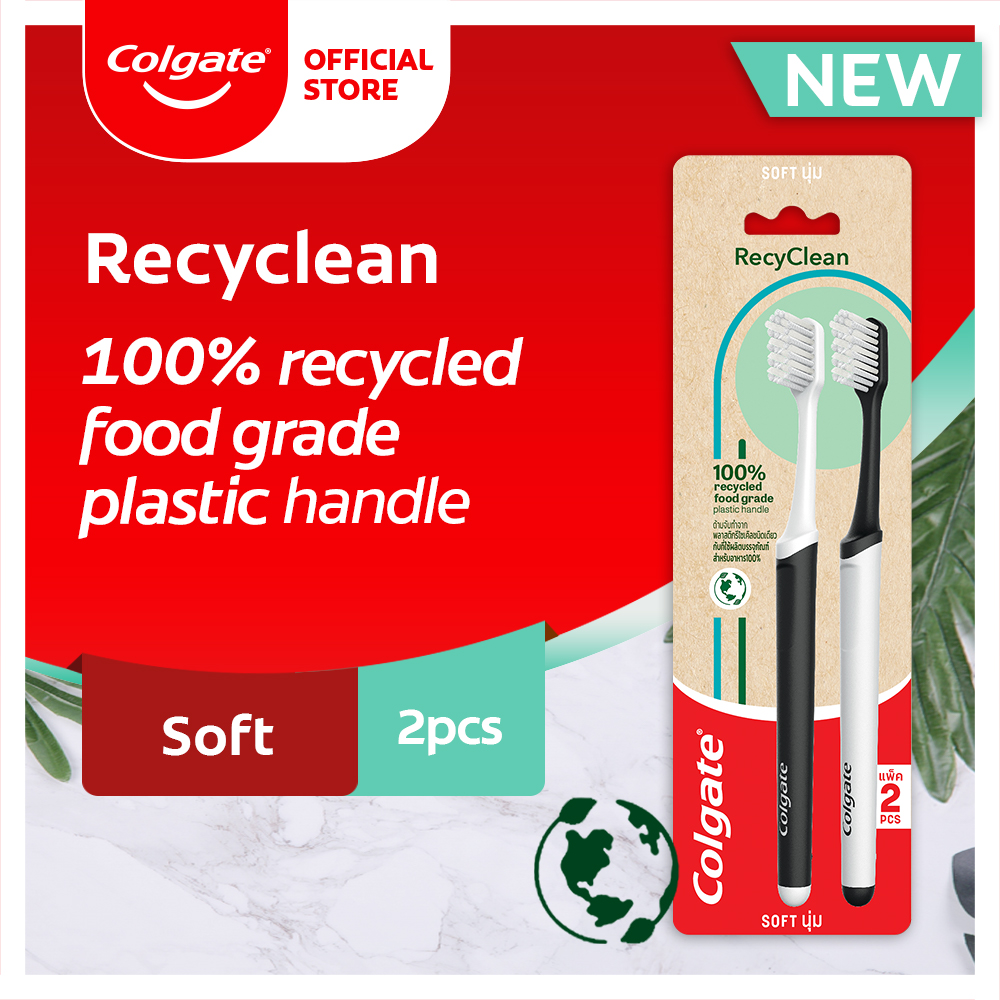 colgate recyclean toothbrush