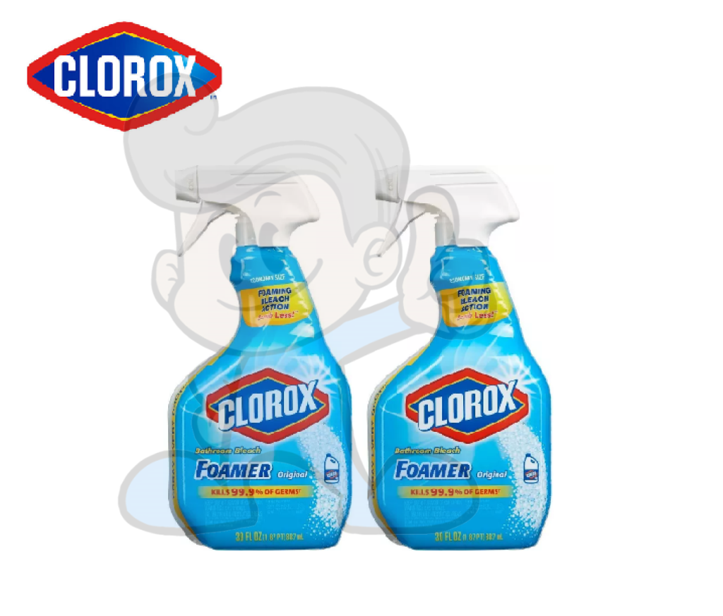 Clorox Bathroom Bleach Foamer Original (2 x 30 oz) Lazada PH
