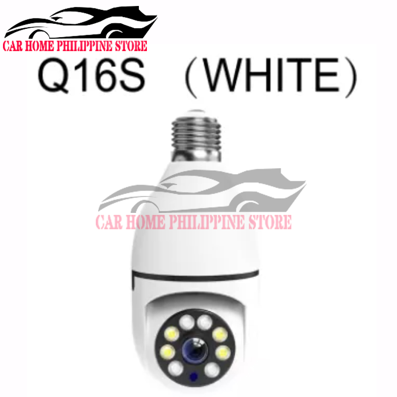 V380 pro Q16S HD 1080P smart CCTV camera bulb can be rotated 360° indoor and outdoor waterproof