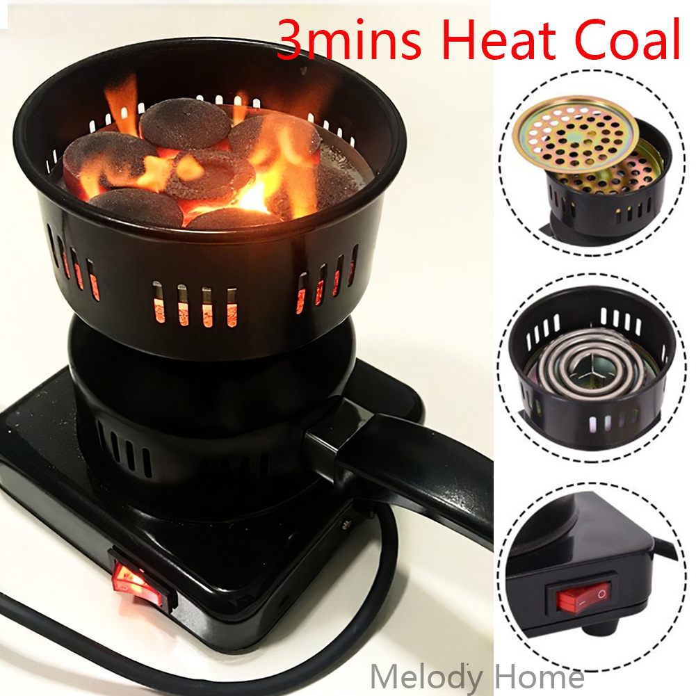 Free Clip】Portable Hot Plat Fast Burning Charcoal Burner Coal Heater  Electric Heater Stove BBQ Grills Kitchen Tool Rapid Heating Electric Charcoal  Stove Starter Suitable For Charcoal BBQ Energy Saving Cooking Burner Stove
