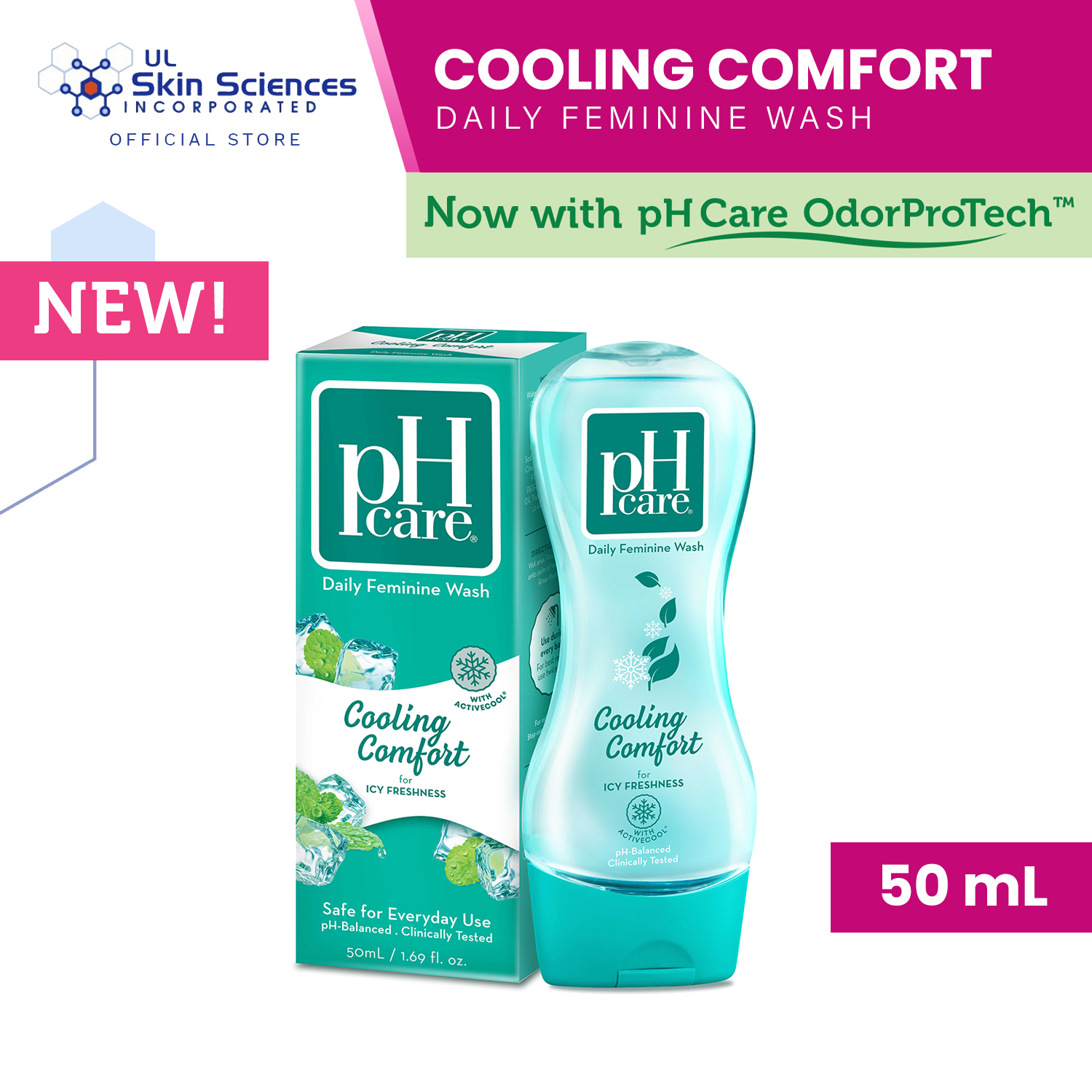 pH CARE Feminine Wash Cooling Comfort 50ml – Biggrocer