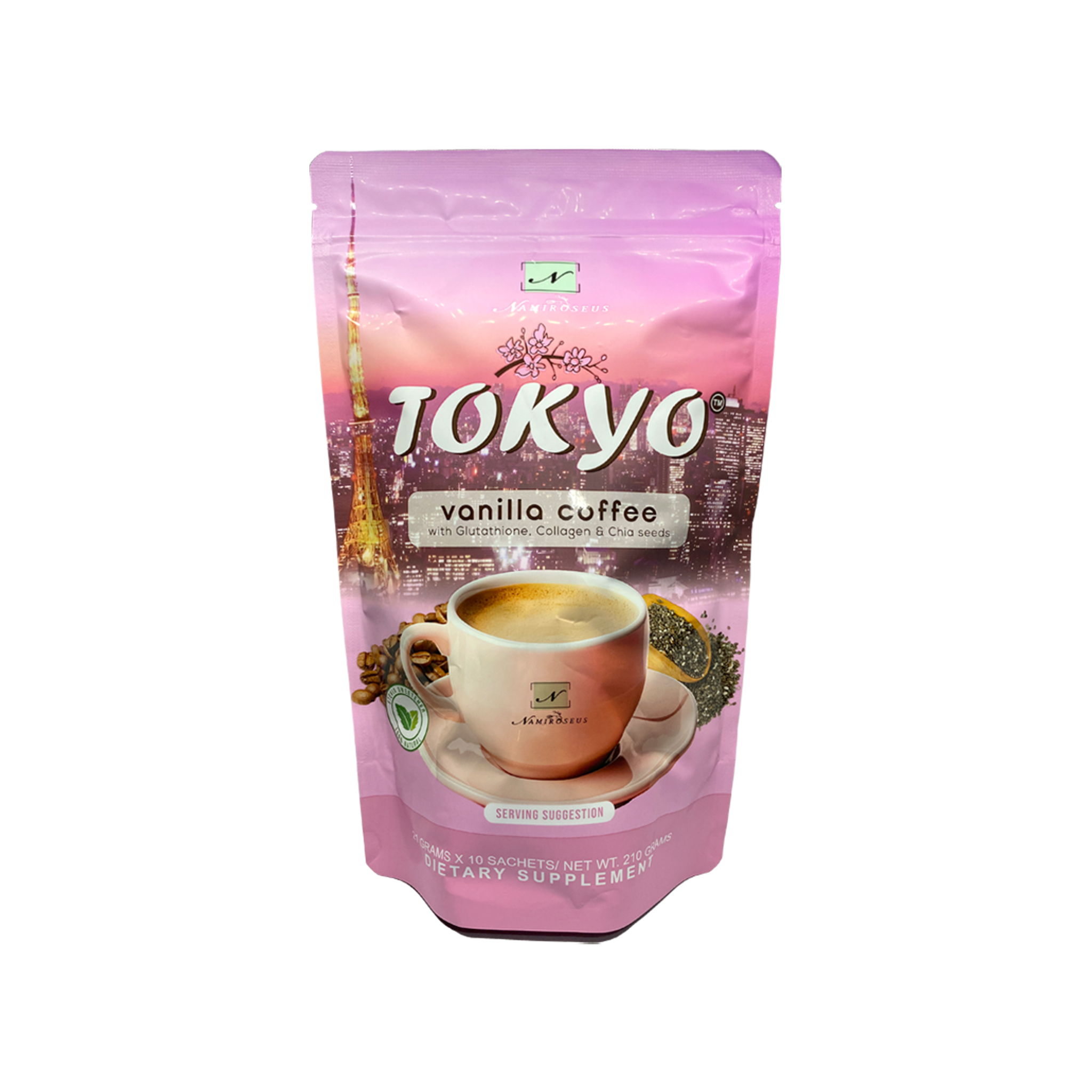 NAMIROSEUS TOKYO / KYOTO / POKHARA Slimming Coffee Original New