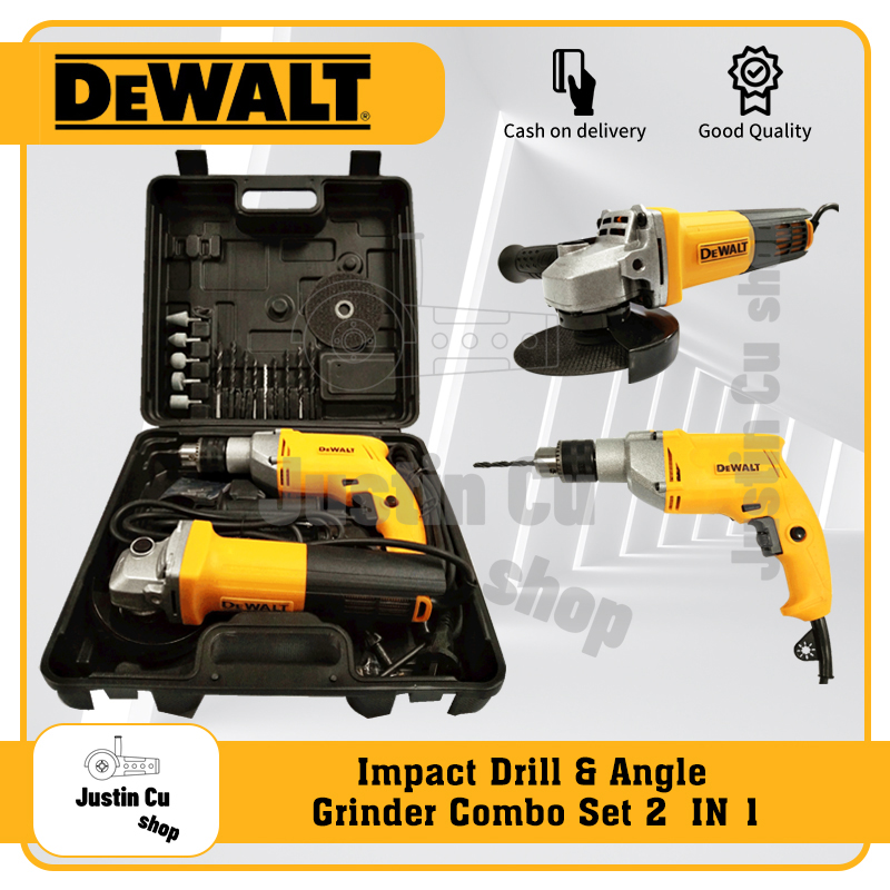 DeWALT 2in1 SET HIGH POWER DRILL and 