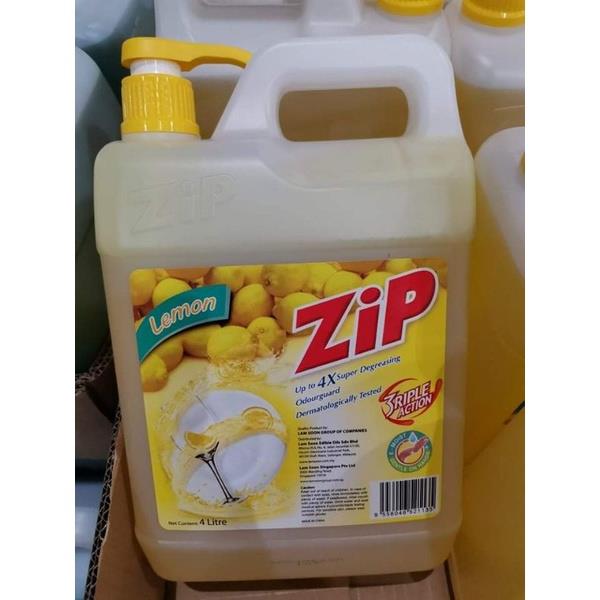pCIKUi4z Zip Dishwashing Liquid 4 Liters Lazada PH