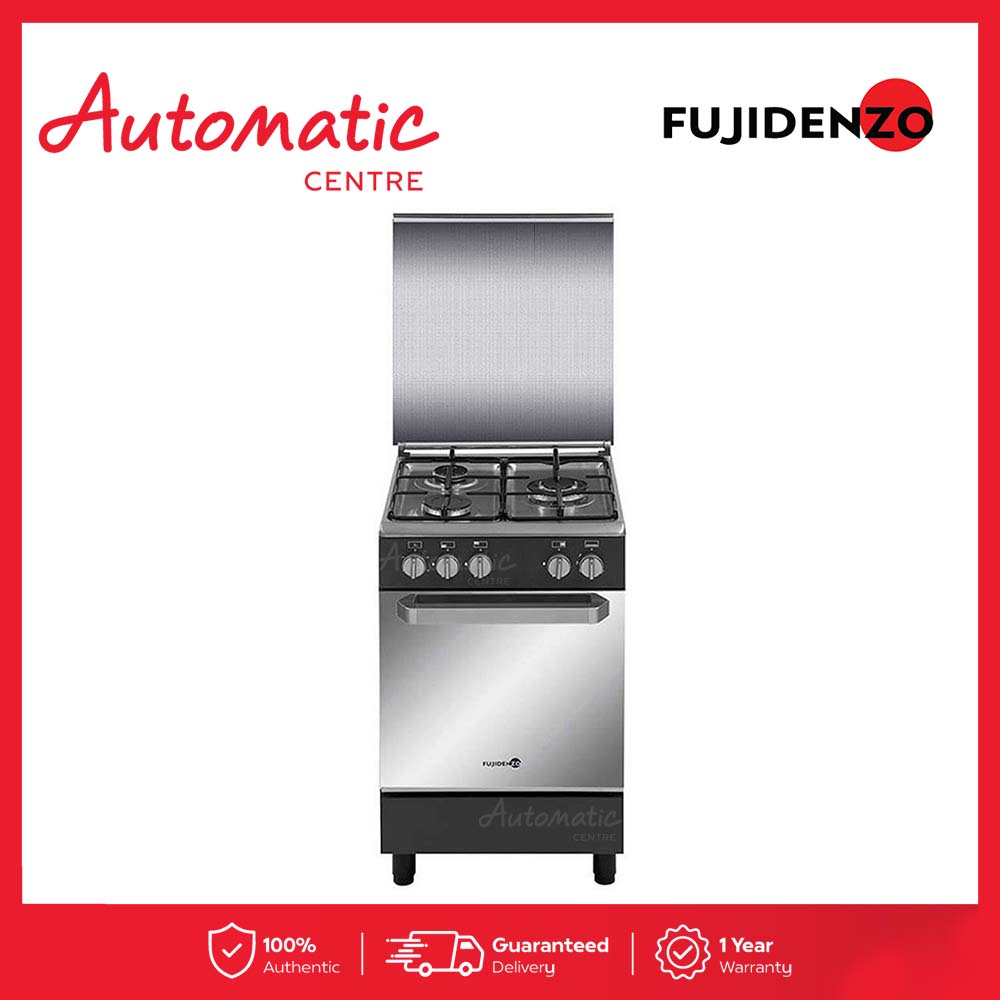 Fujidenzo FGR 5530VTMB 50cm Cooking Range with 3 Gas + 62L Gas Oven and