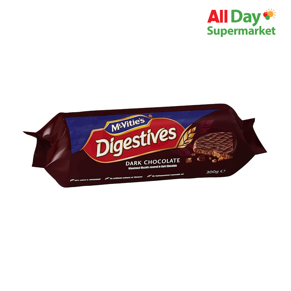 Mcvitie's Digestive Dark Chocolate Biscuit 300G Lazada PH