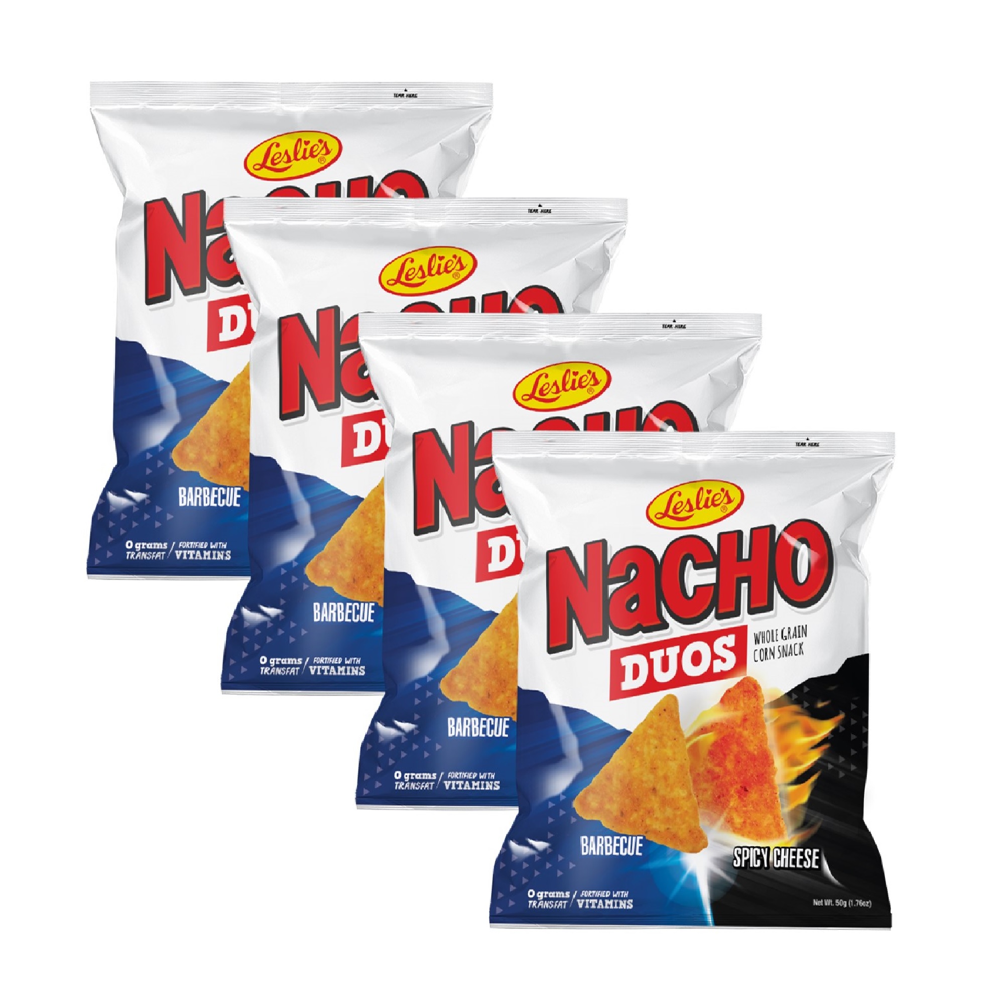 Nacho Corn Chips Duos 50g x 4 | Lazada PH