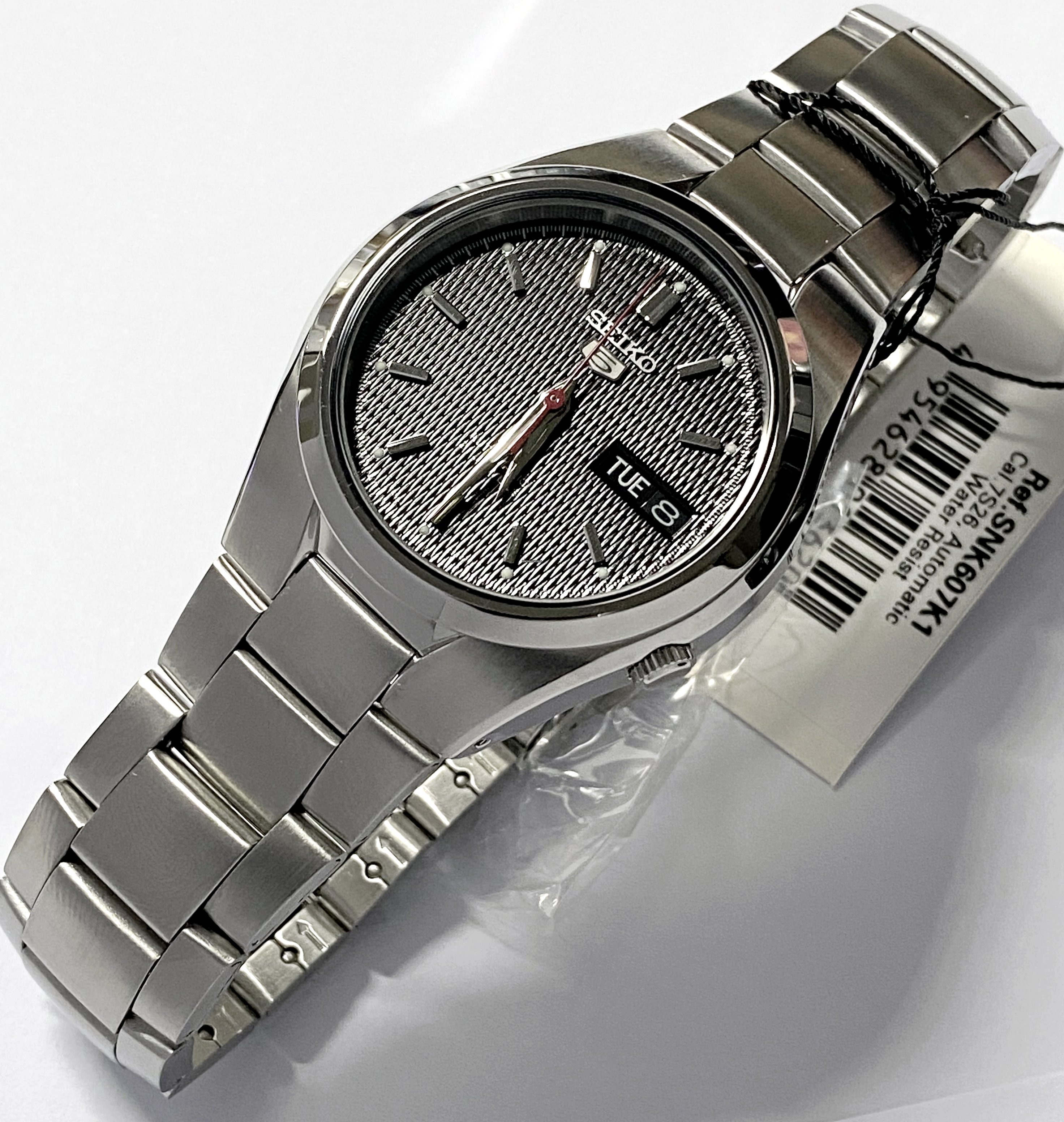 Original] Seiko 5 SNK607K1 Automatic Stainless Steel Black Analog Men's  Casual Watch | Lazada PH
