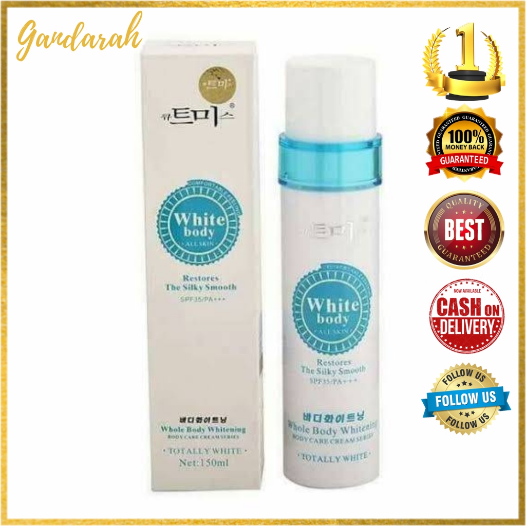 1 Korean Original Body Whitening Cream plus Moisturizing Lotion/ Body