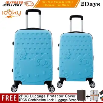 suitcase and hand luggage