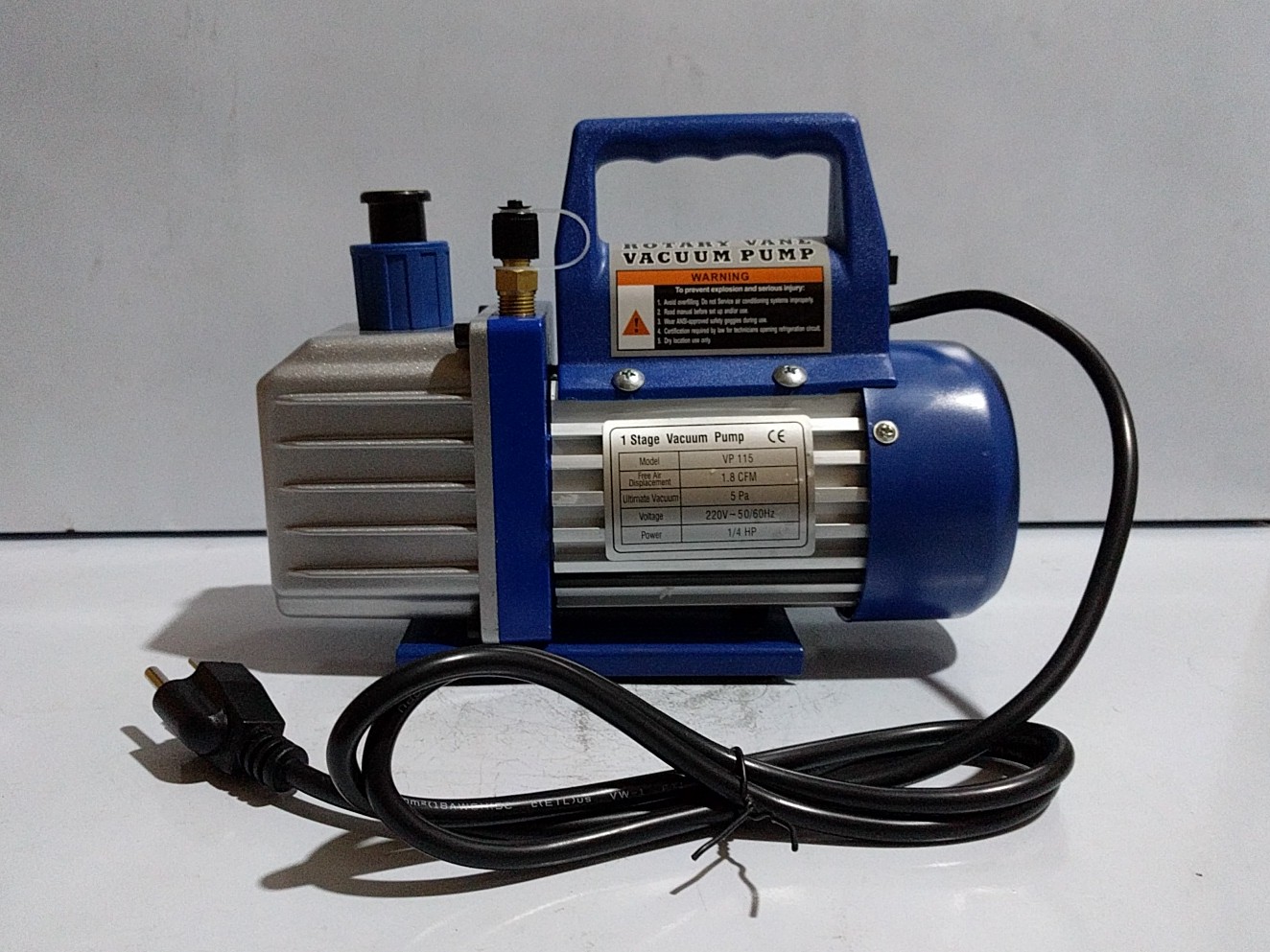 1.8 CFM Rotary Vane Vacuum Pump for Car Aircon 1/4 HP 5 Pa Lazada PH