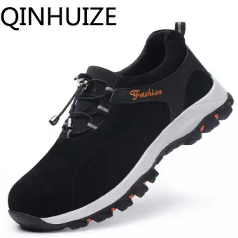 QINHUIZE Safety shoes, anti-smashing 