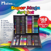 Kids Super Mega Art Coloring Set by 100% Authentic