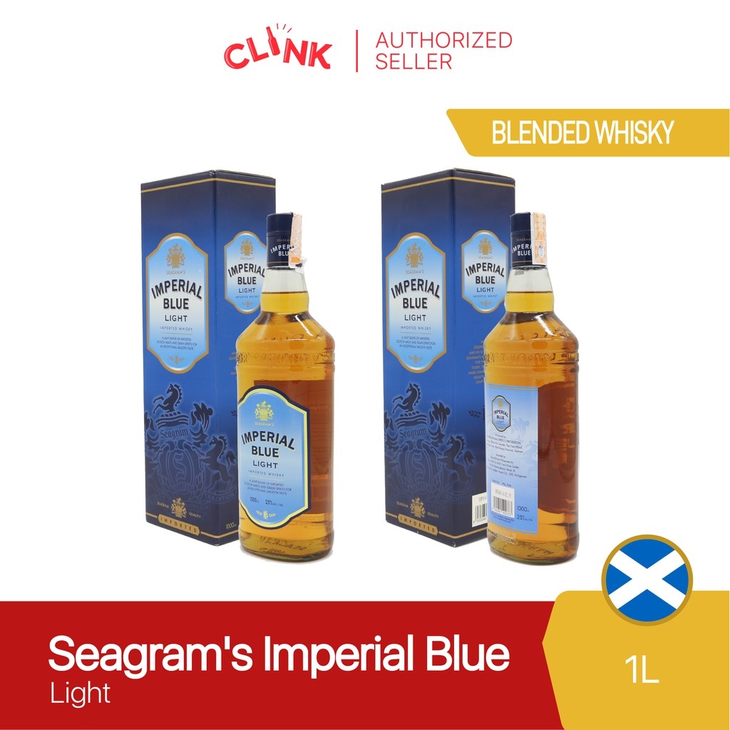 PPA wk4414eqbi6442 Seagram's Imperial Blue Light Imported Whisky 1L