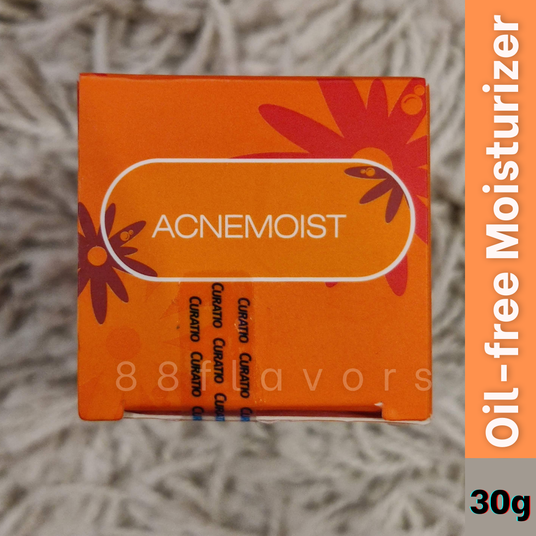 Curatio Acnemoist Oilfree Moisturizer Cream Acneprone 30g Lazada PH