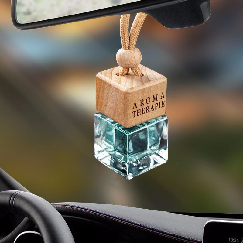 REPLEX Hanging Car Air Freshener, Wooden Fragrance Diffuser Pendant Air  Freshener Portable Car Air Purifier