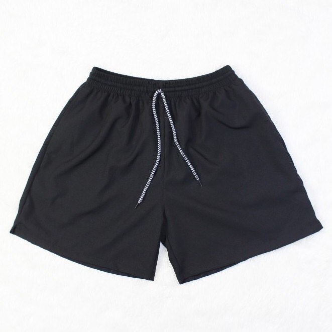 Taslan Plain Short for Mens Drawstring Jogger Sweat Shorts Light Weight ...